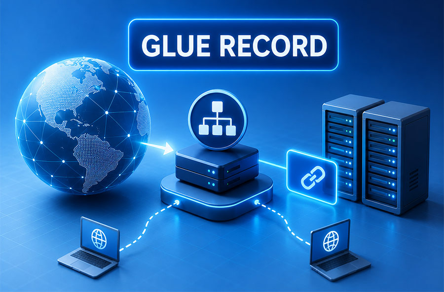 Glue record Glue record